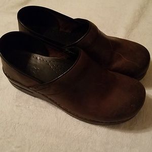 Dansko Brown Professional Clogs